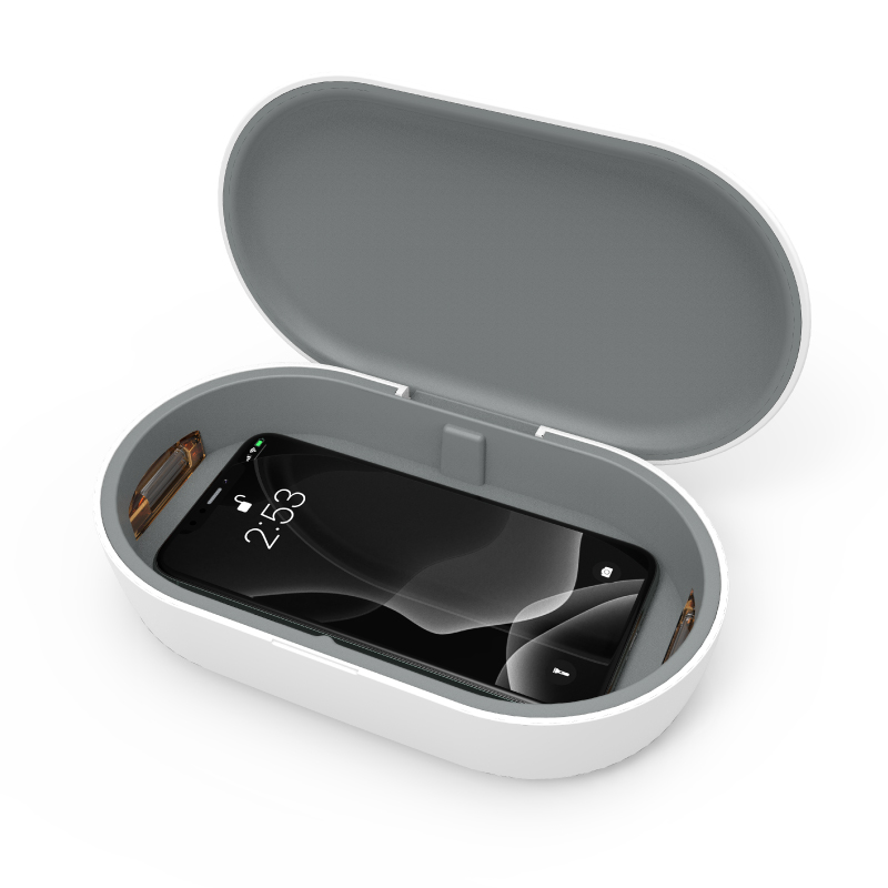 'OMNIA UVC⁺ Ozone Sterilizer Box with Fast Wireless Charger